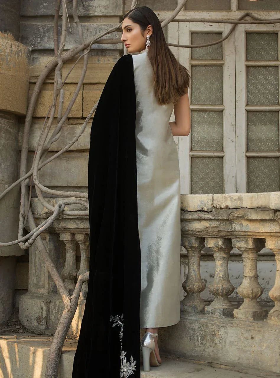 Zainab Chottani | Semi Formals | PACIFIC PEARL - Aqsa Fabrics
