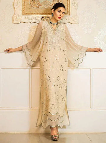 Zainab Chottani | The Kaftan Edit | Crystal Daisy - Aqsa Fabrics