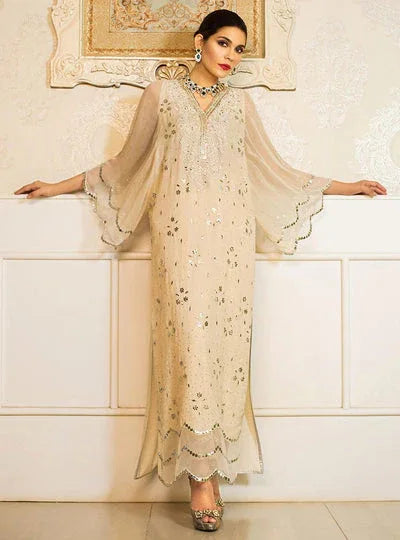 Zainab Chottani | The Kaftan Edit | Crystal Daisy - Aqsa Fabrics