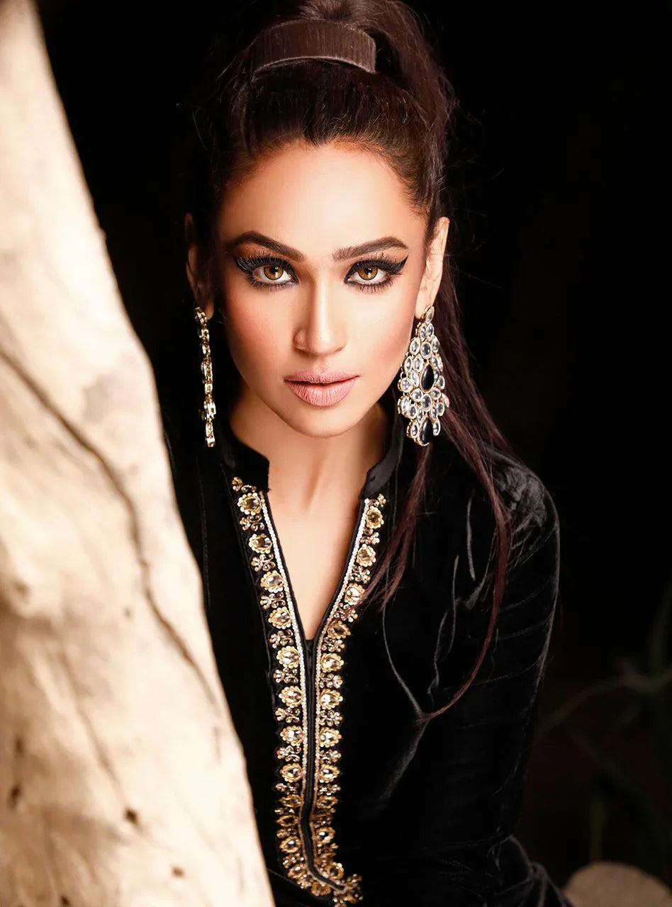 Zainab Chottani | Semi Formals | MYSTERIOUS SHADOW - Aqsa Fabrics