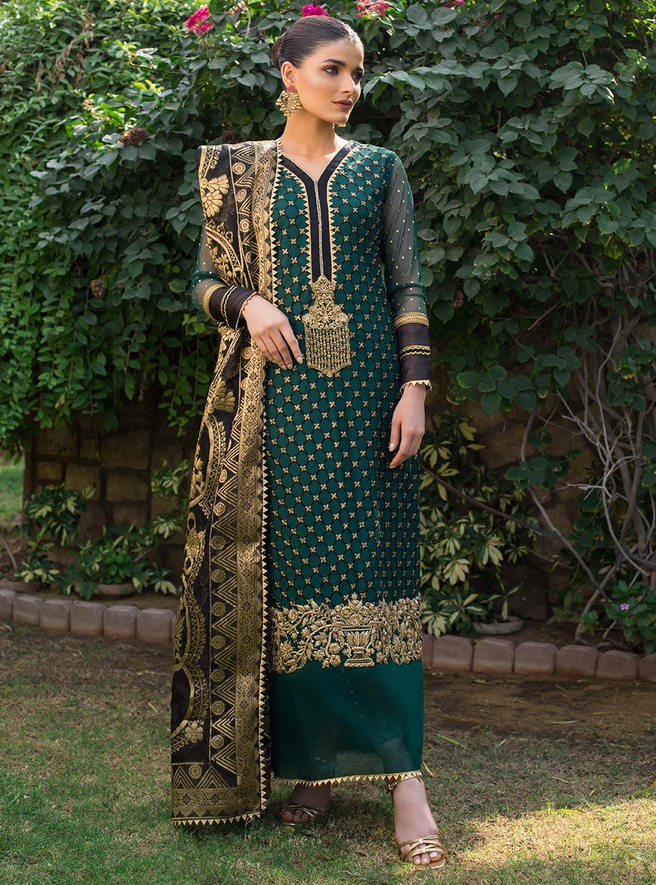 Zainab Chottani | Semi Formals | ZEVAR - Aqsa Fabrics