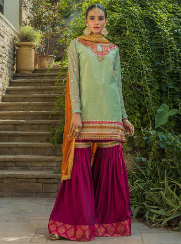 Zainab Chottani | Semi Formals | MEHAK - Aqsa Fabrics