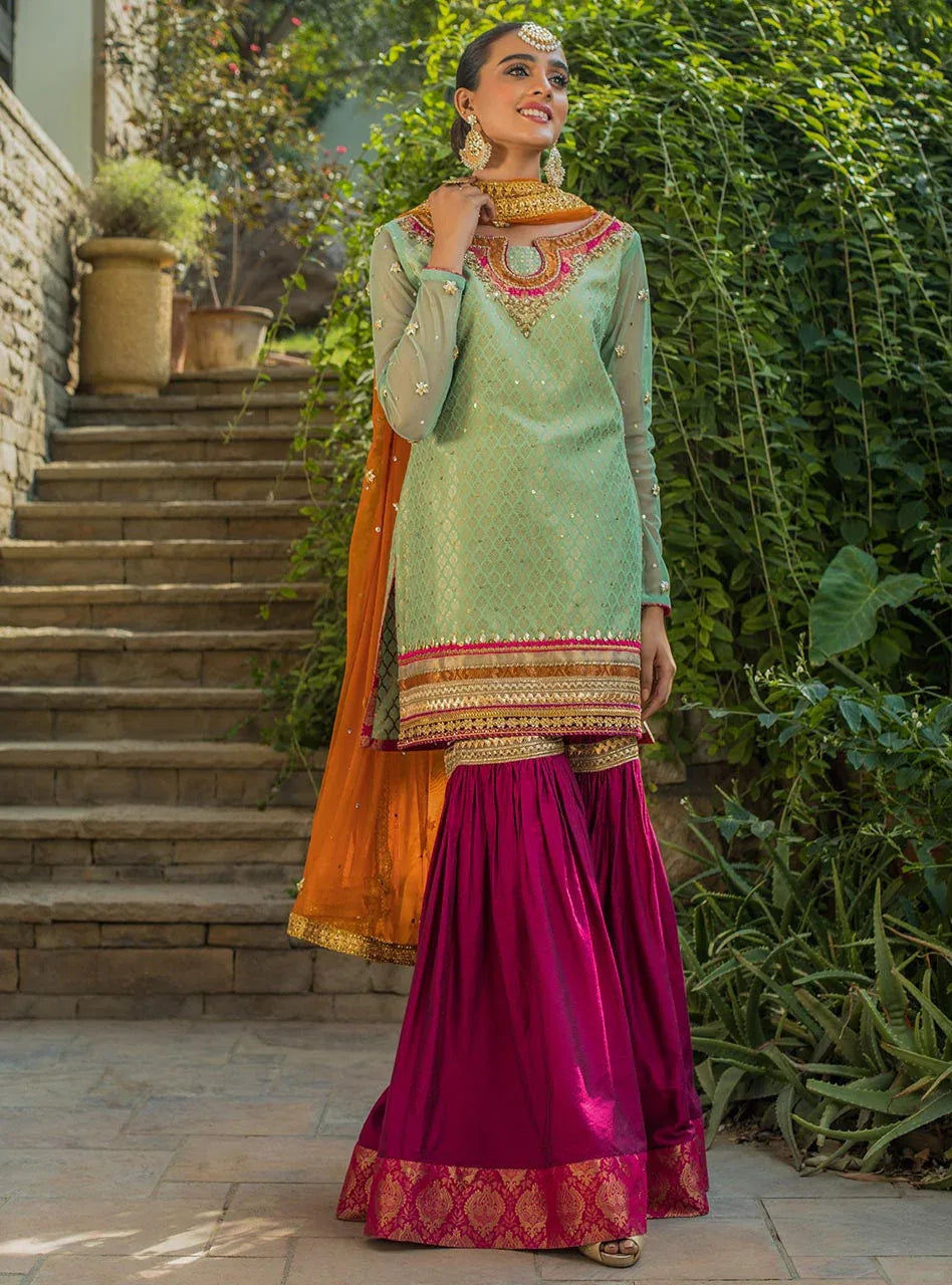 Zainab Chottani | Semi Formals | MEHAK - Aqsa Fabrics