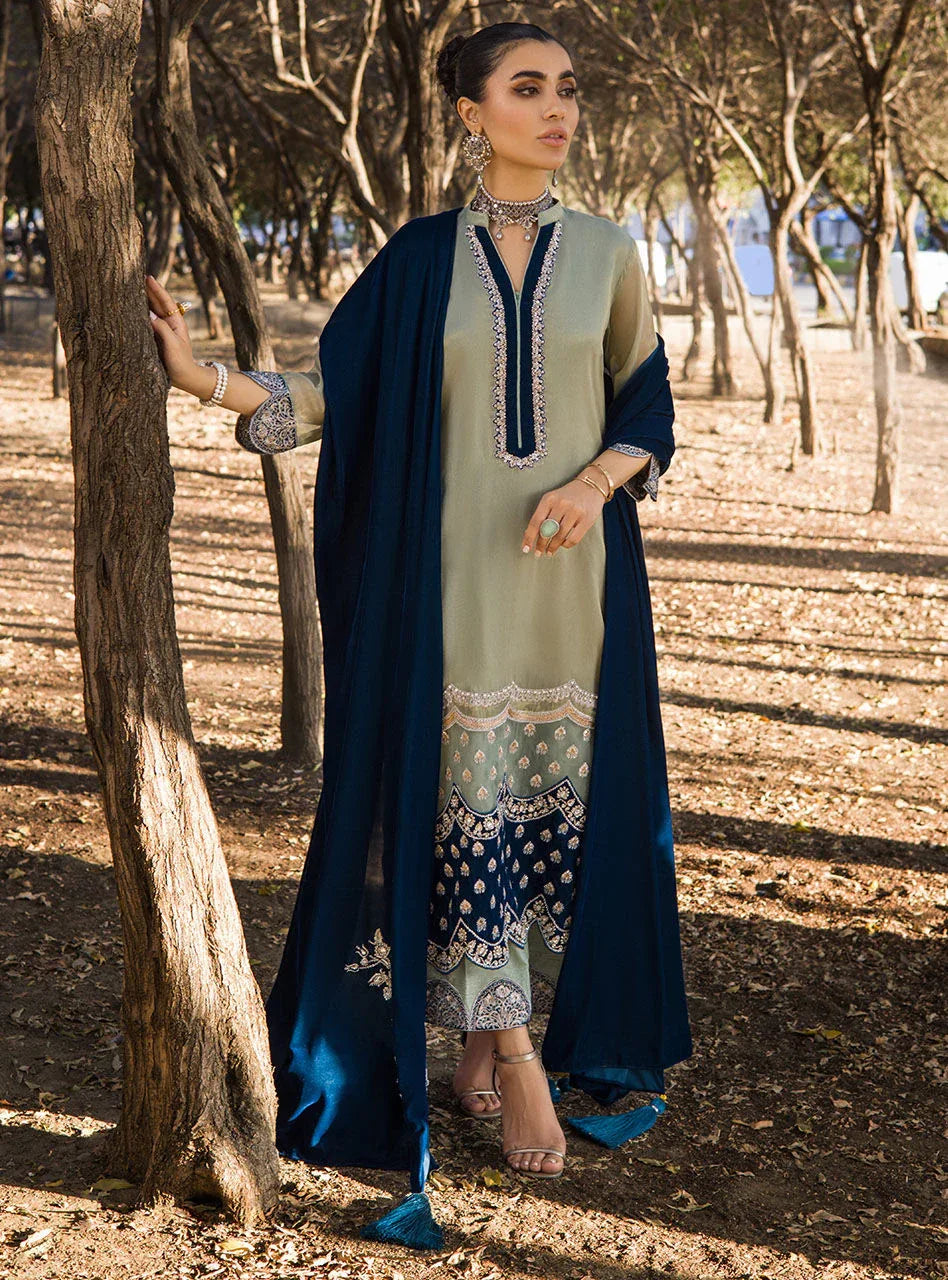 Zainab Chottani | Semi Formals | FEHYA - Aqsa Fabrics