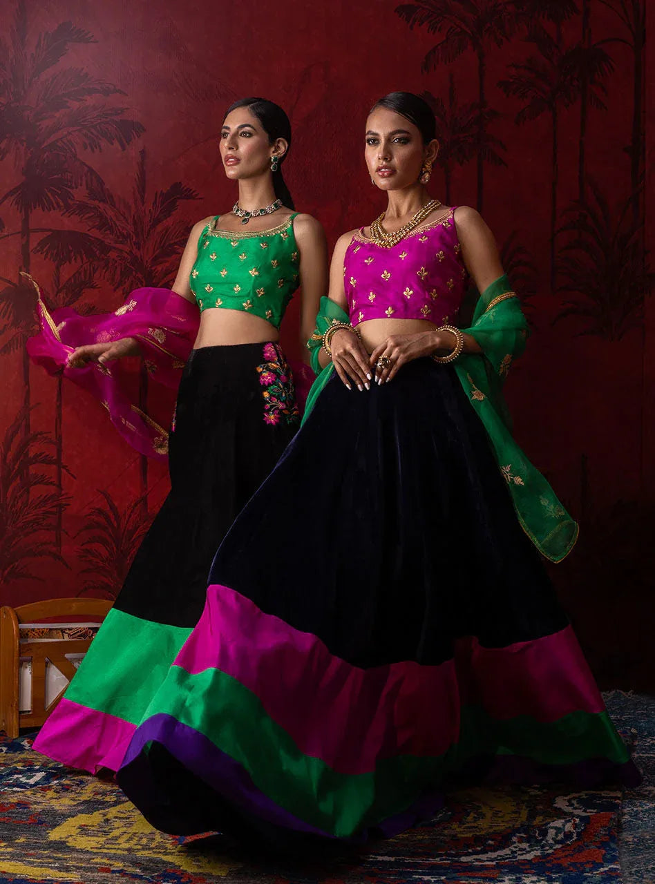 Zainab Chottani | Semi Formals | ELMAS - Aqsa Fabrics