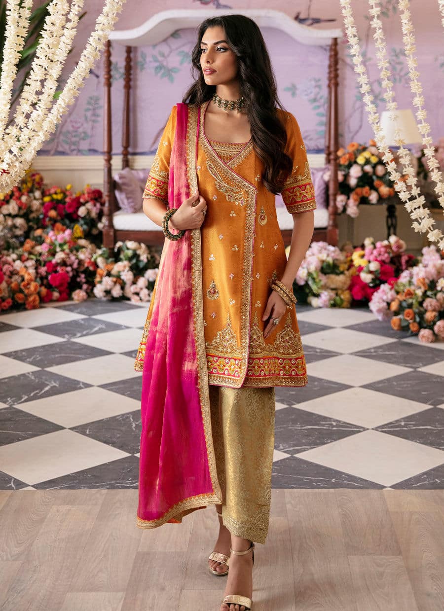 Farah Talib Aziz | Mayna Festive Luxe | Sarv - Aqsa Fabrics