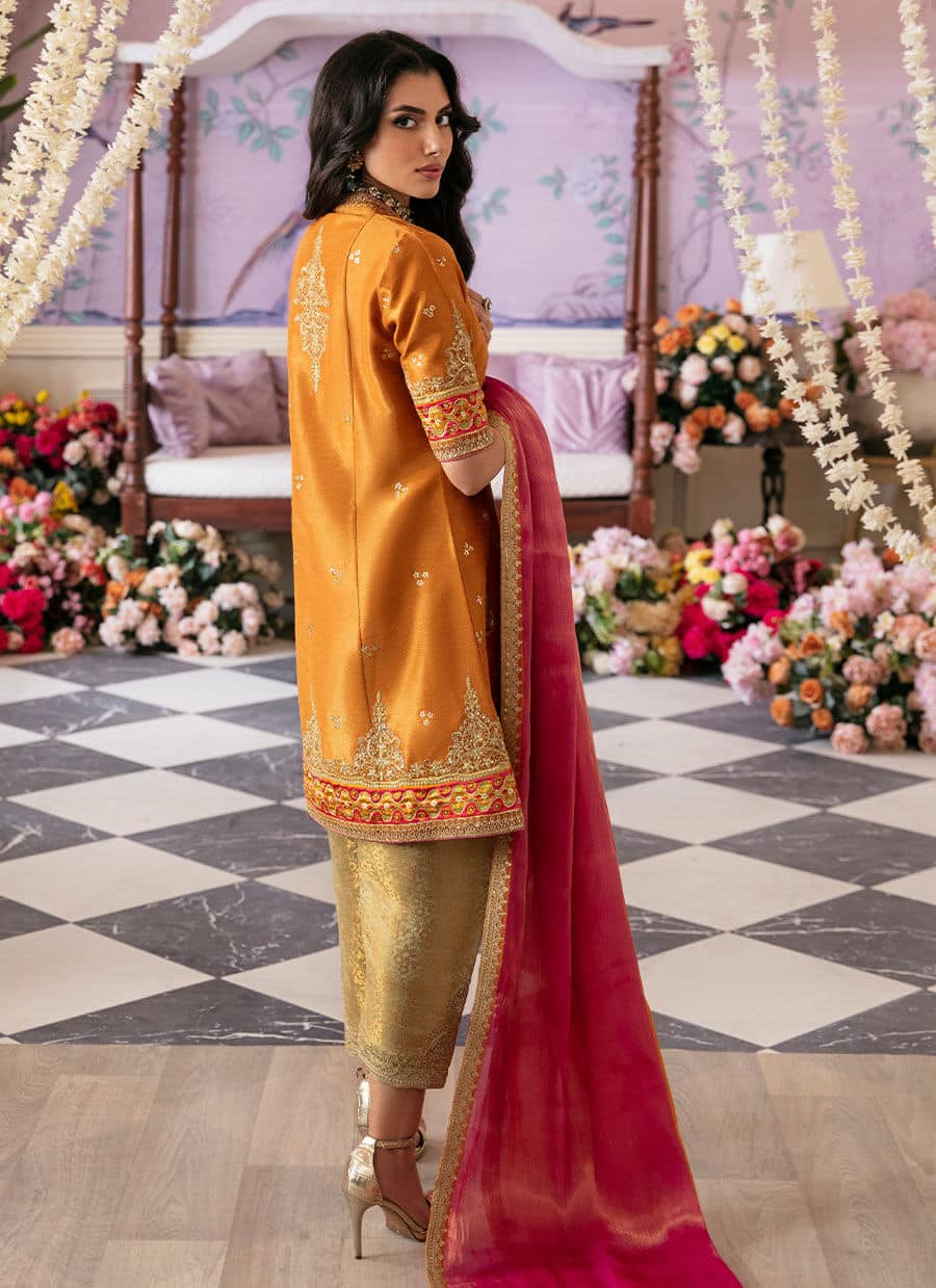 Farah Talib Aziz | Mayna Festive Luxe | Sarv - Aqsa Fabrics
