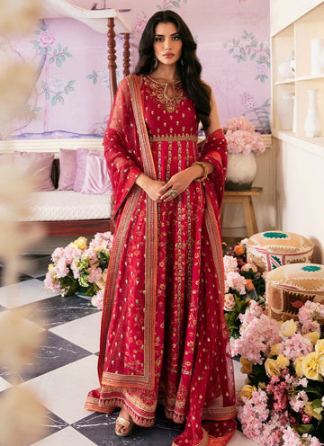 Farah Talib Aziz | Mayna Festive Luxe | FAREEMAN - Aqsa Fabrics