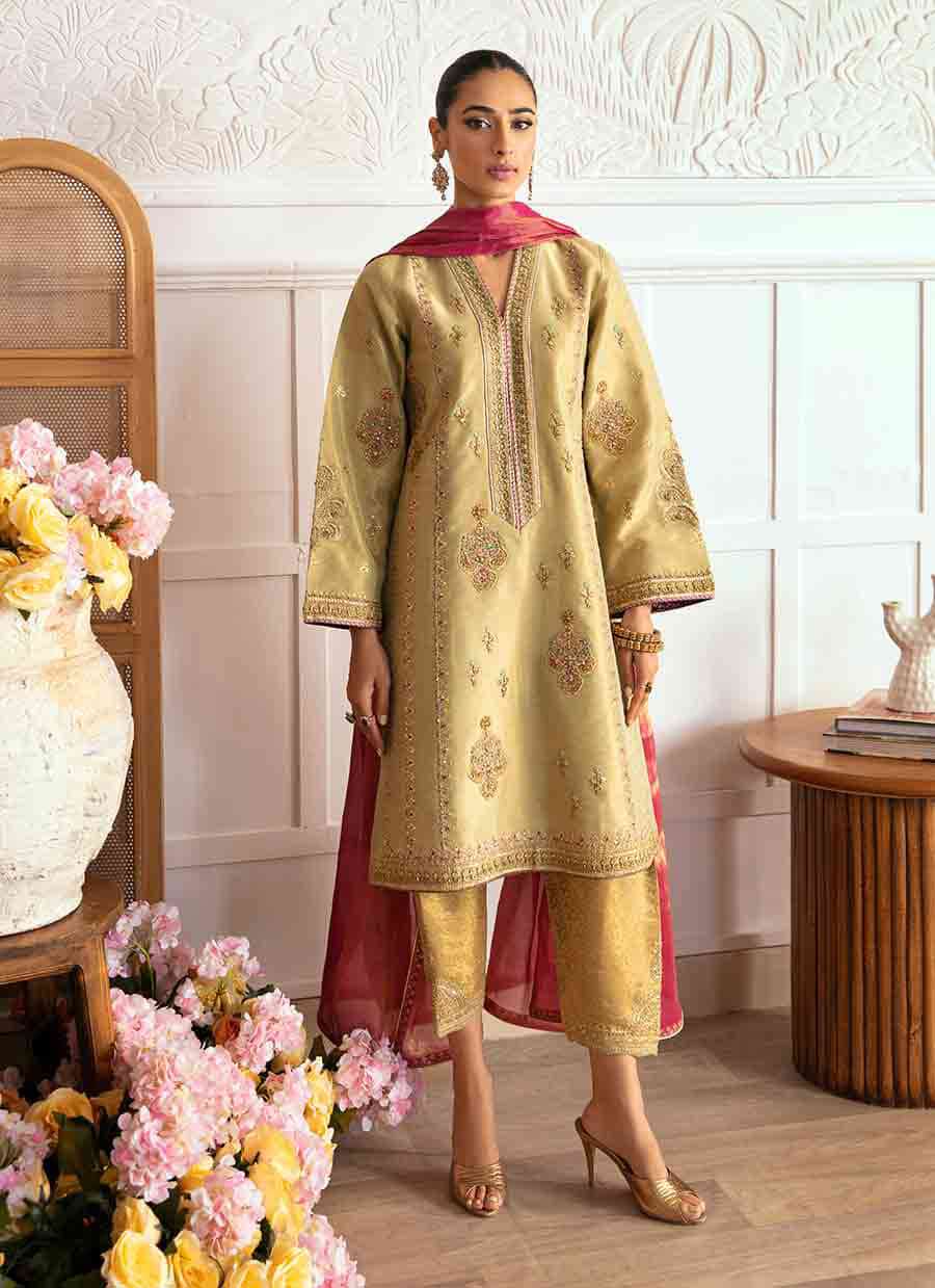 Farah Talib Aziz | Mayna Festive Luxe | HALA - Aqsa Fabrics