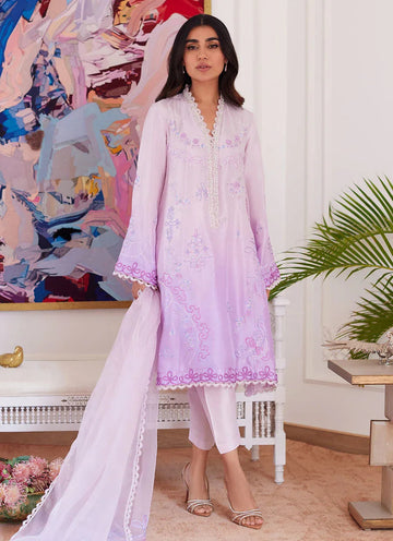 Farah Talib Aziz | Luna Eid Collection 24 | LAVINIA OMBRE - Aqsa Fabrics