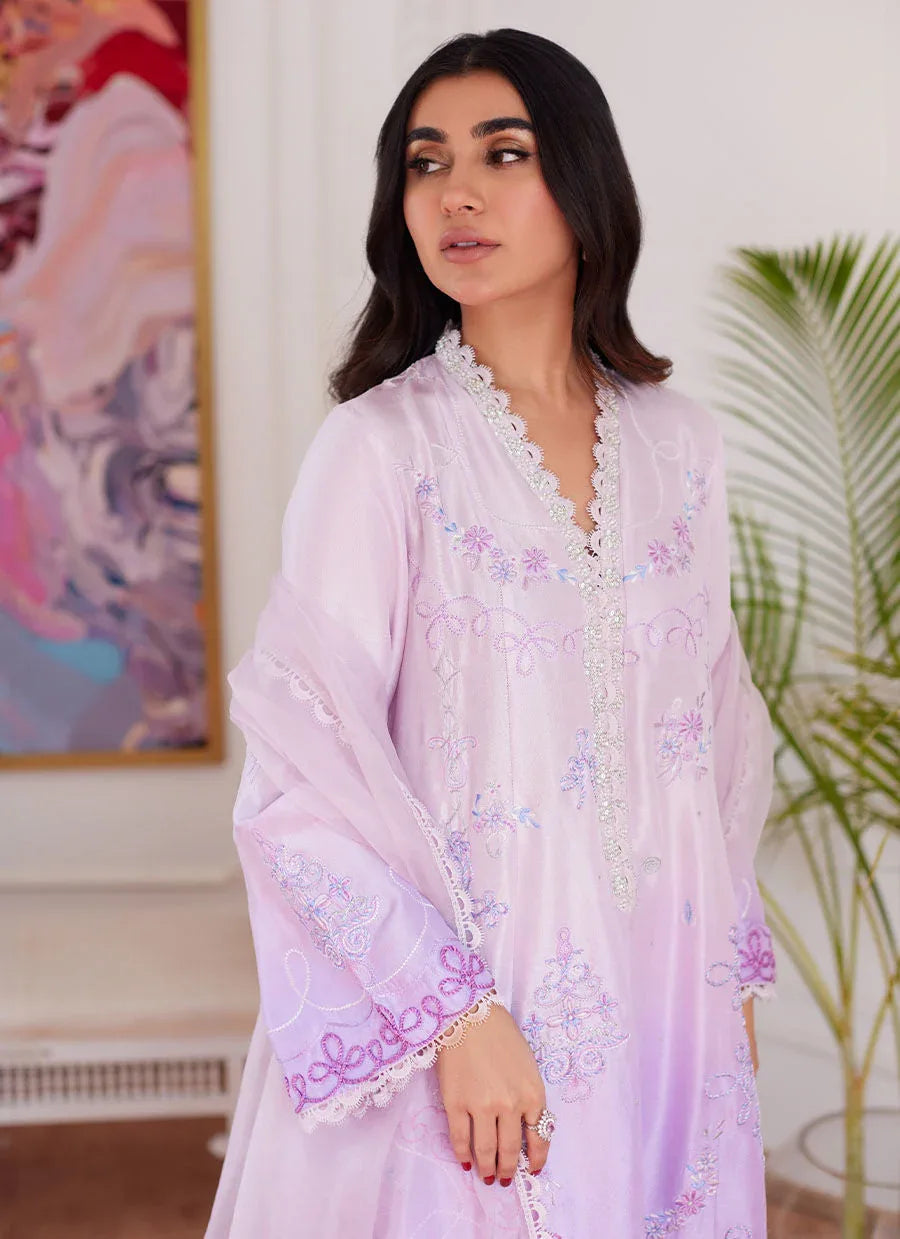 Farah Talib Aziz | Luna Eid Collection 24 | LAVINIA OMBRE - Aqsa Fabrics