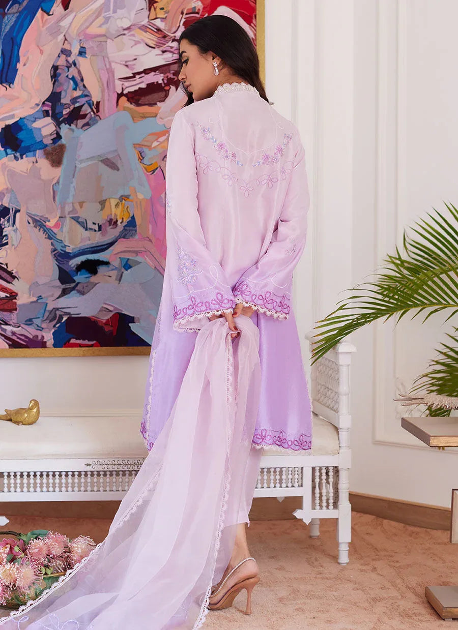 Farah Talib Aziz | Luna Eid Collection 24 | LAVINIA OMBRE - Aqsa Fabrics