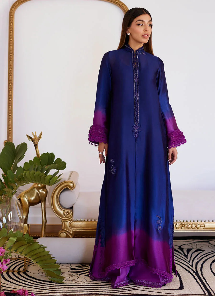 Farah Talib Aziz | Luna Eid Collection 24 | MORGANA OMBRE - Aqsa Fabrics