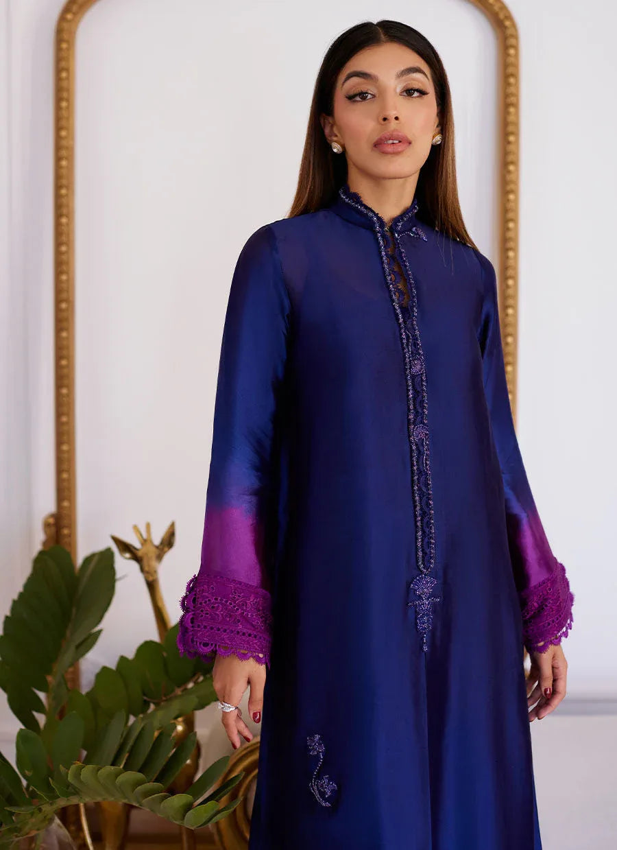 Farah Talib Aziz | Luna Eid Collection 24 | MORGANA OMBRE - Aqsa Fabrics