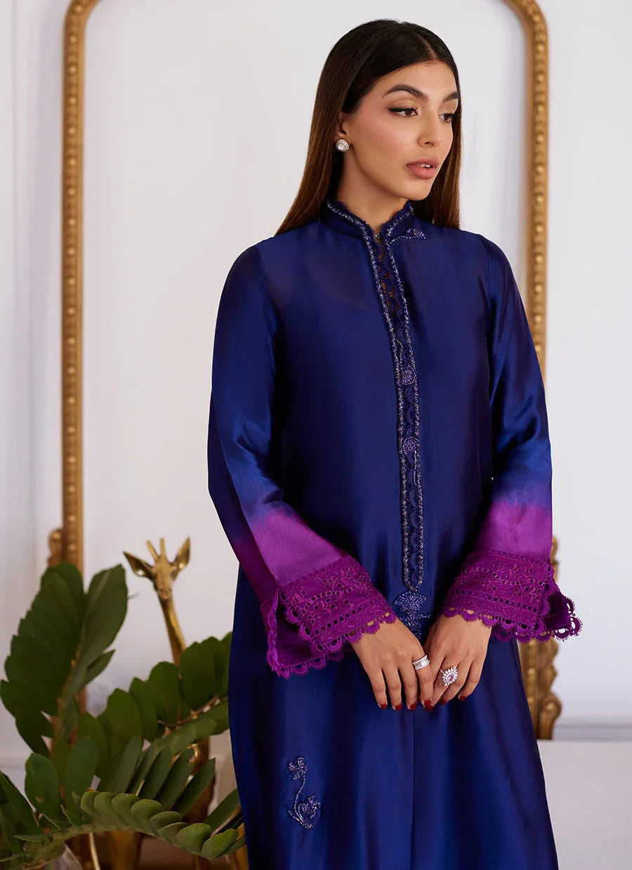 Farah Talib Aziz | Luna Eid Collection 24 | MORGANA OMBRE - Aqsa Fabrics