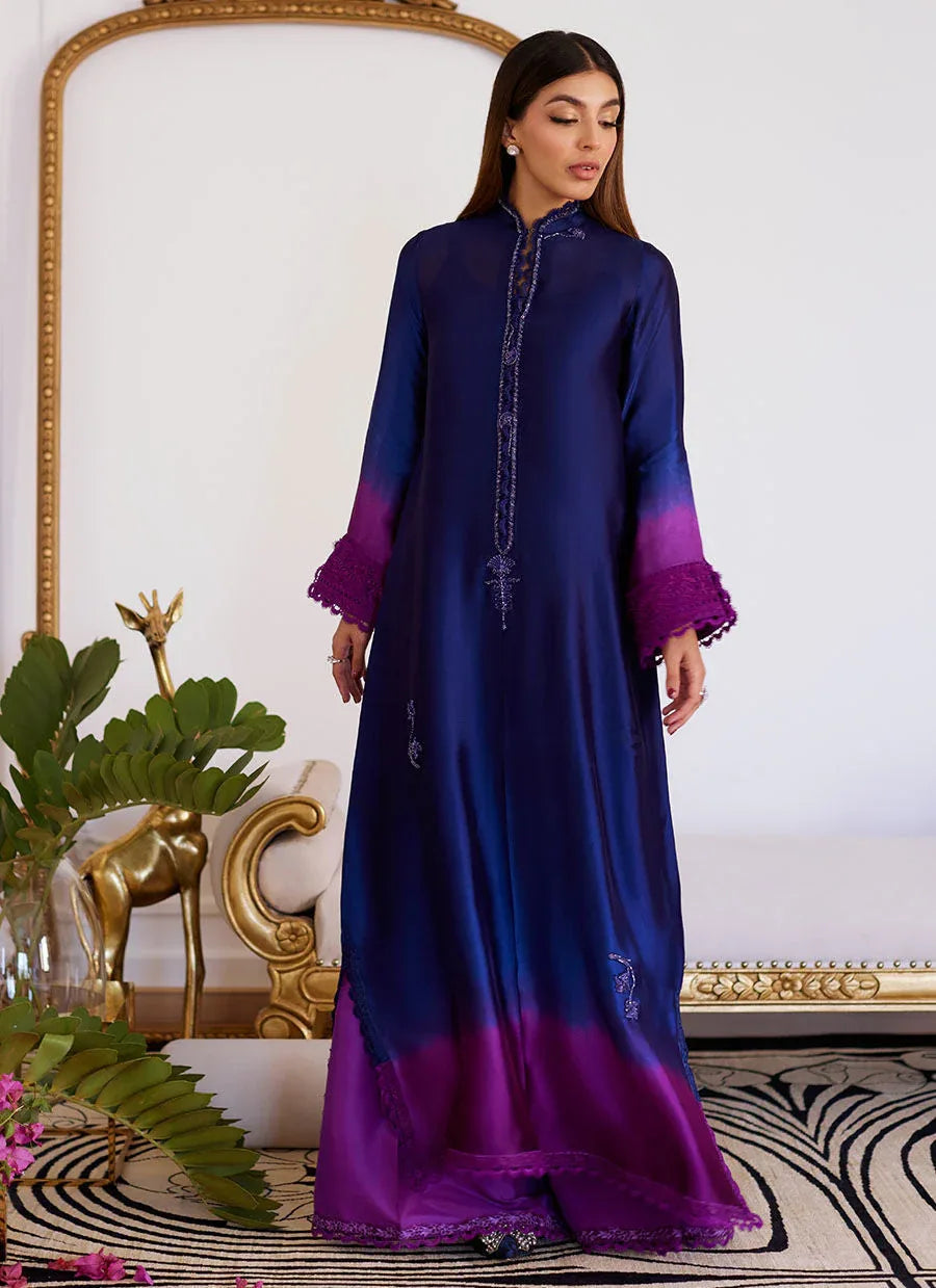 Farah Talib Aziz | Luna Eid Collection 24 | MORGANA OMBRE - Aqsa Fabrics