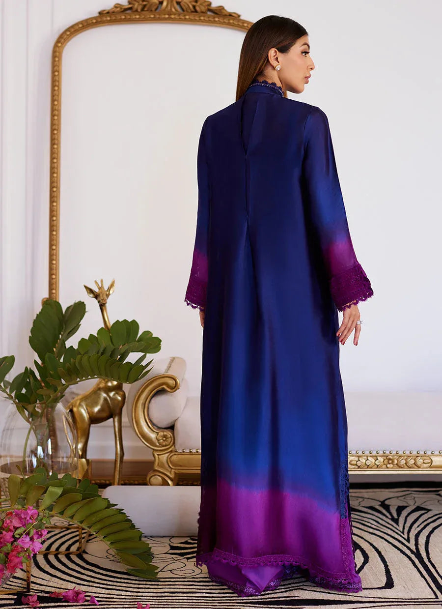 Farah Talib Aziz | Luna Eid Collection 24 | MORGANA OMBRE - Aqsa Fabrics