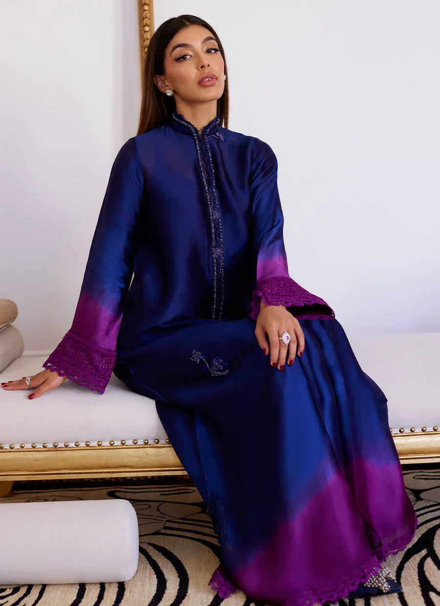 Farah Talib Aziz | Luna Eid Collection 24 | MORGANA OMBRE - Aqsa Fabrics