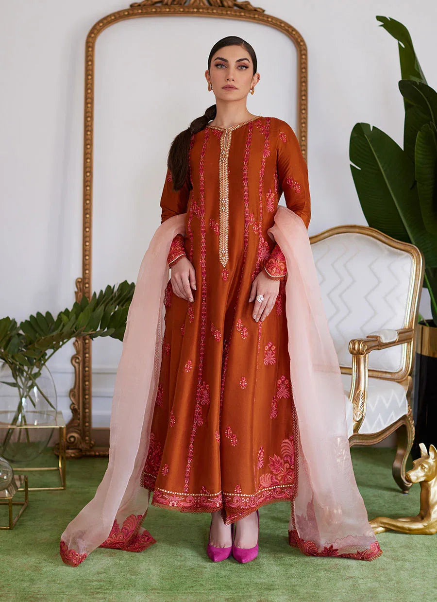 Farah Talib Aziz | Luna Eid Collection 24 | SENEERA - Aqsa Fabrics