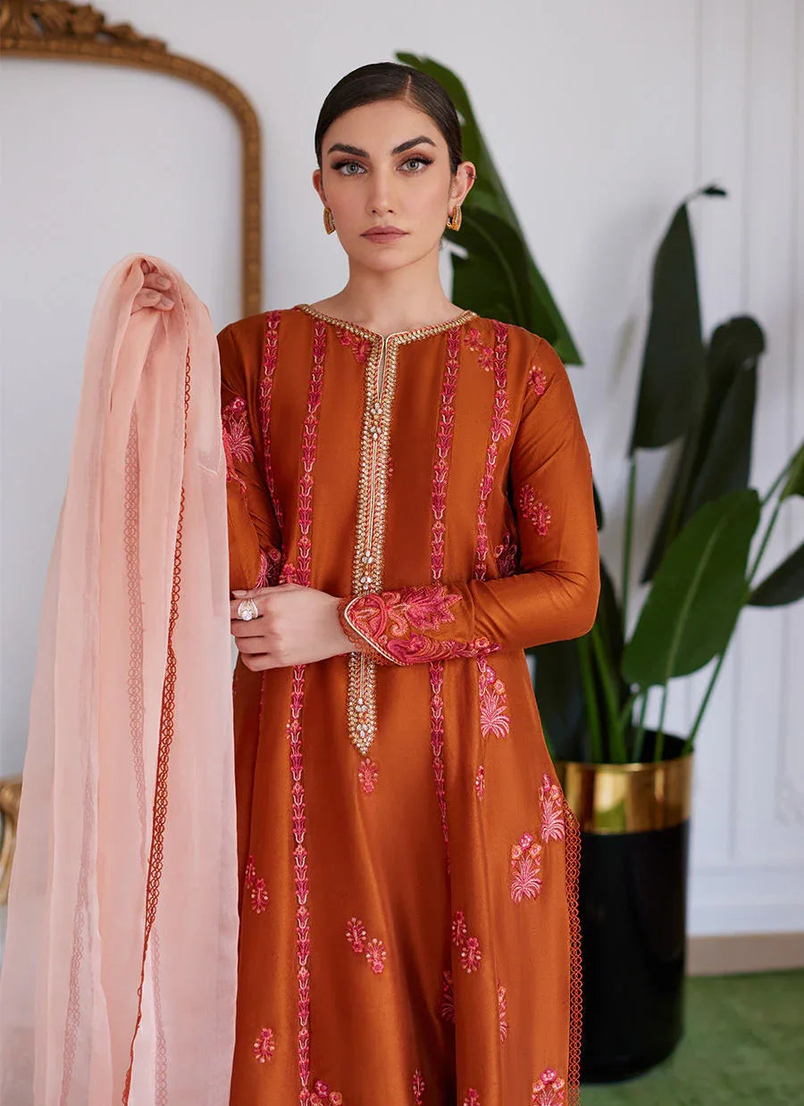 Farah Talib Aziz | Luna Eid Collection 24 | SENEERA - Aqsa Fabrics