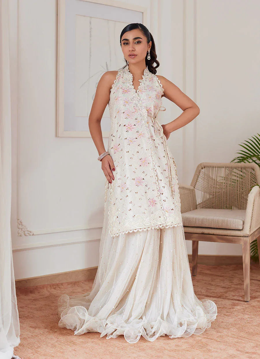 Farah Talib Aziz | Luna Eid Collection 24 | OLIVIA PEARL - Aqsa Fabrics