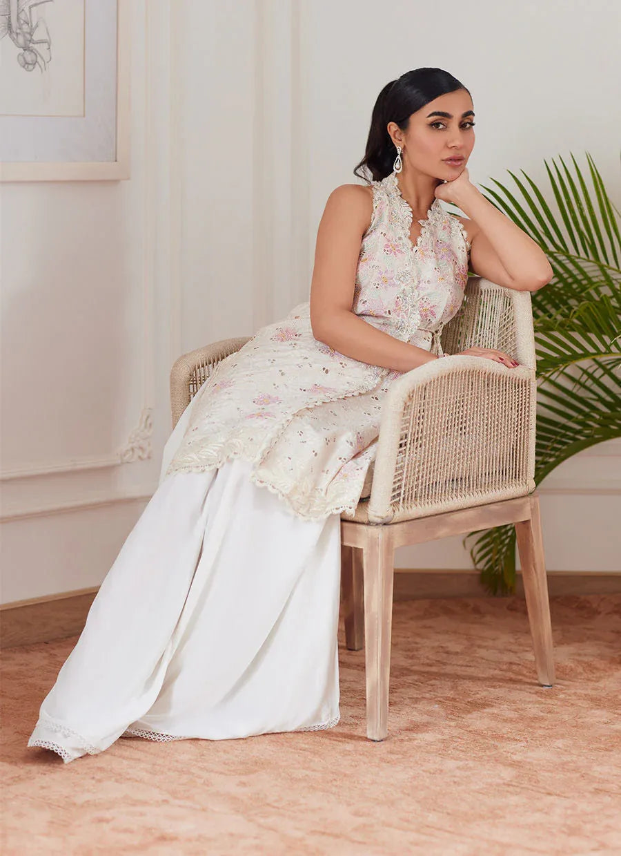 Farah Talib Aziz | Luna Eid Collection 24 | OLIVIA PEARL - Aqsa Fabrics