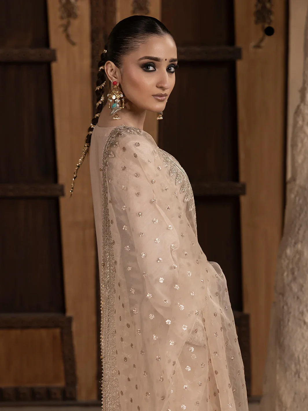 Hem Stitch | Raw Silk Edit 25 |Janan - Aqsa Fabrics