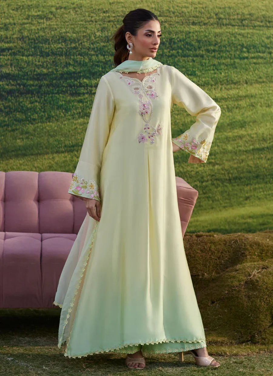 Farah Talib Aziz | Luna Eid 26 | Xeina Shirt And Dupatta