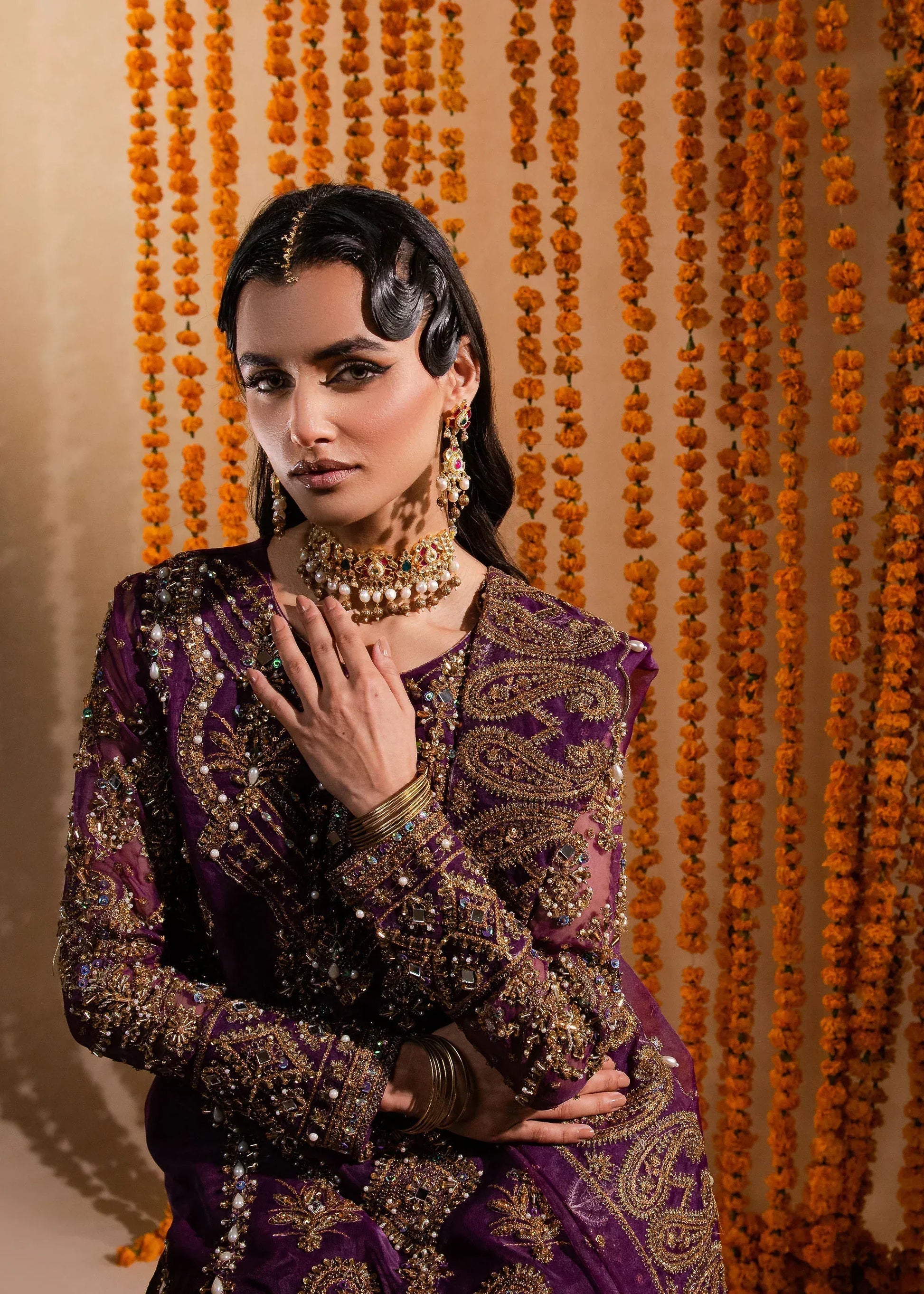 Maria Osama Khan | Sajni Wedding Festive | Yashfa - Aqsa Fabrics