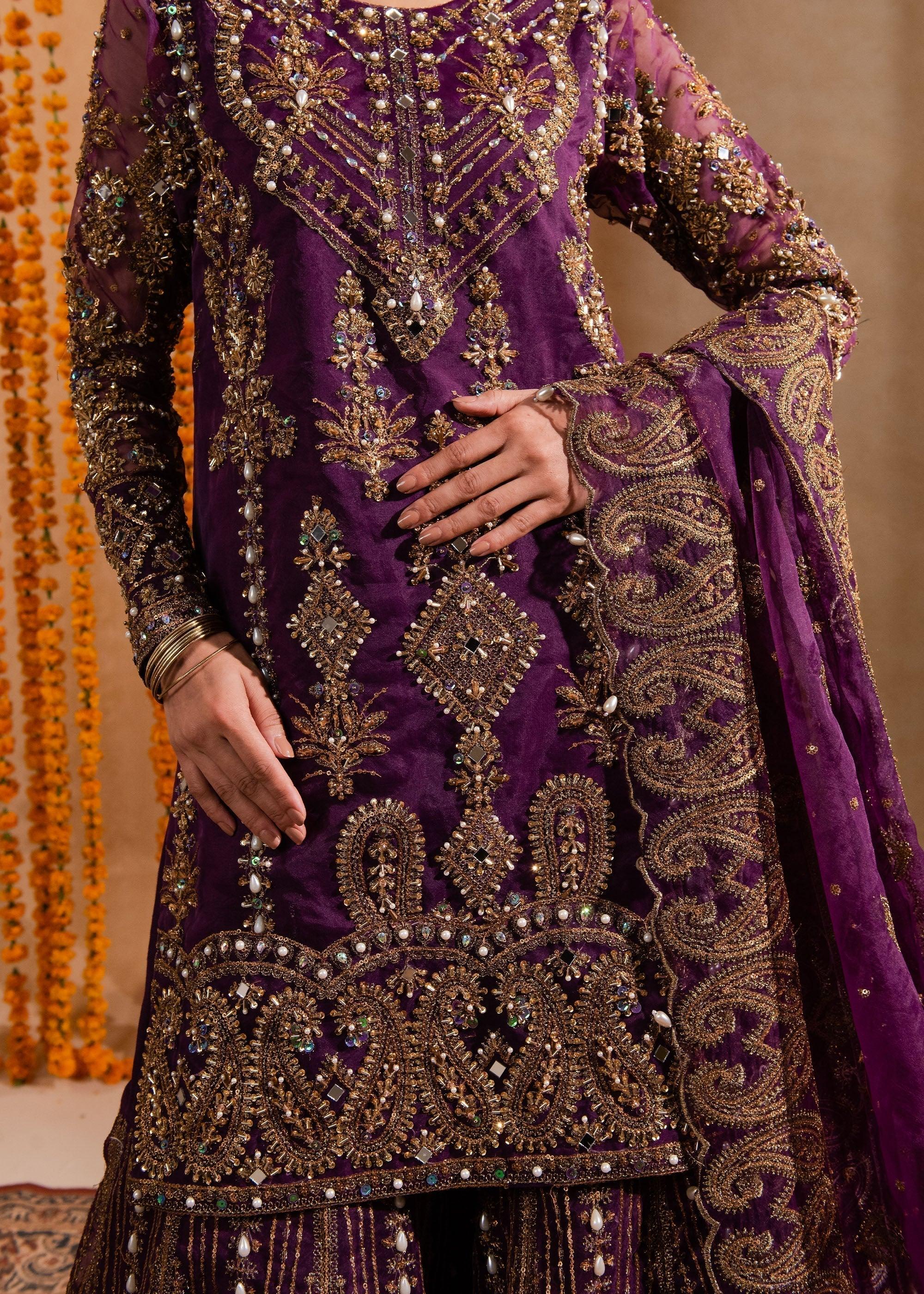 Maria Osama Khan | Sajni Wedding Festive | Yashfa - Aqsa Fabrics