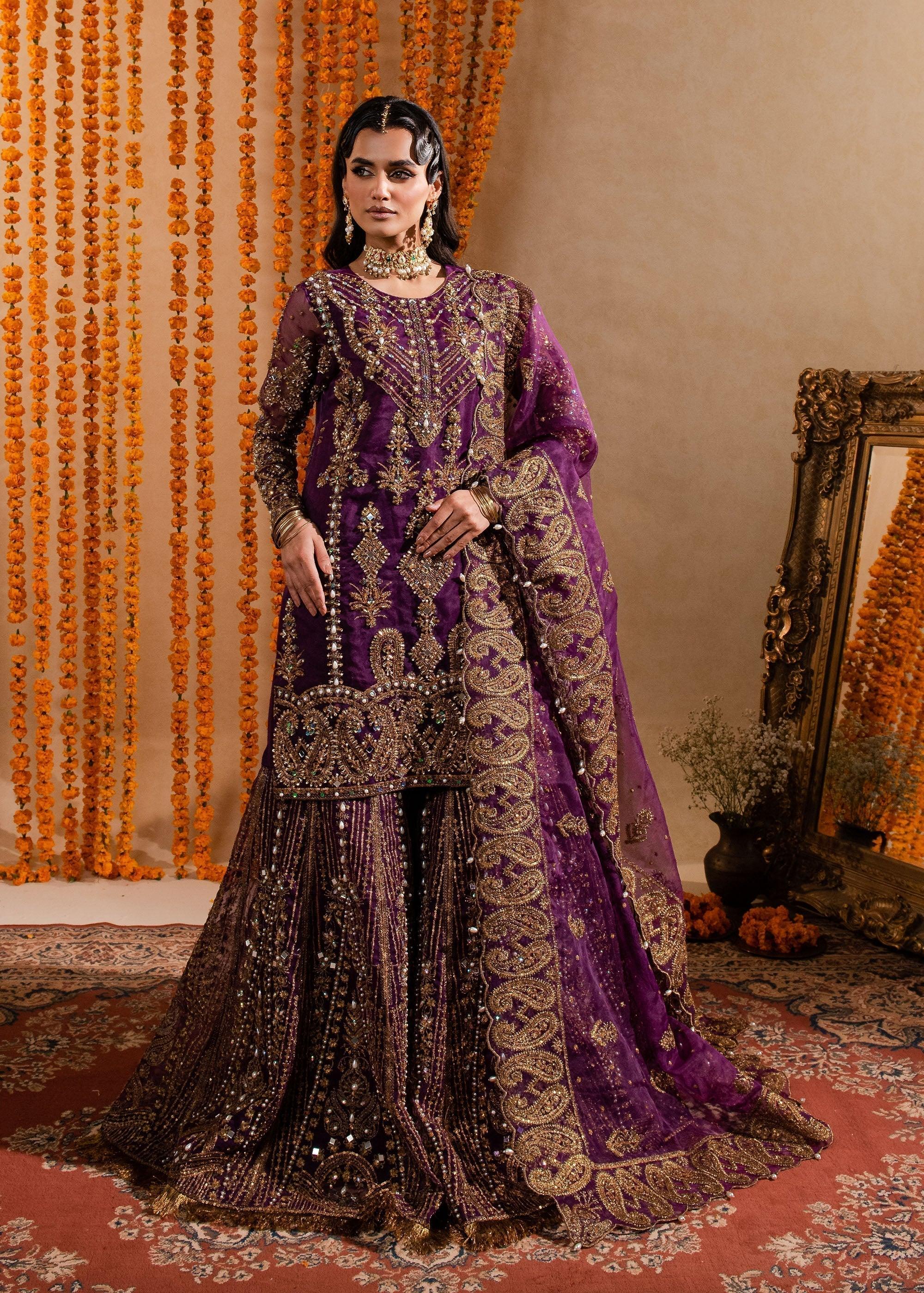 Maria Osama Khan | Sajni Wedding Festive | Yashfa - Aqsa Fabrics