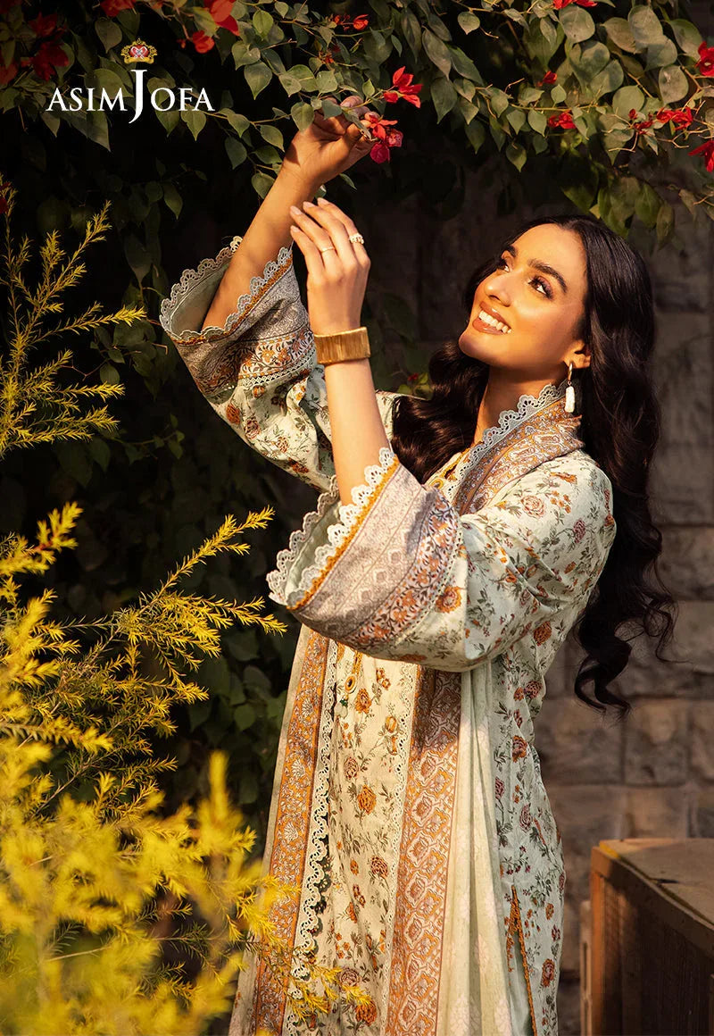 Asim Jofa | Prints Drop 2 |AJUBJ-52 - Aqsa Fabrics