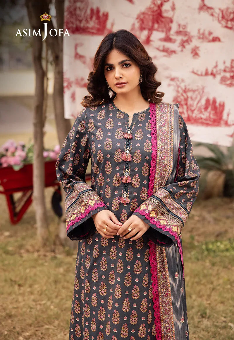 Asim Jofa | Prints Drop 2 | AJUBJ-49 - Aqsa Fabrics