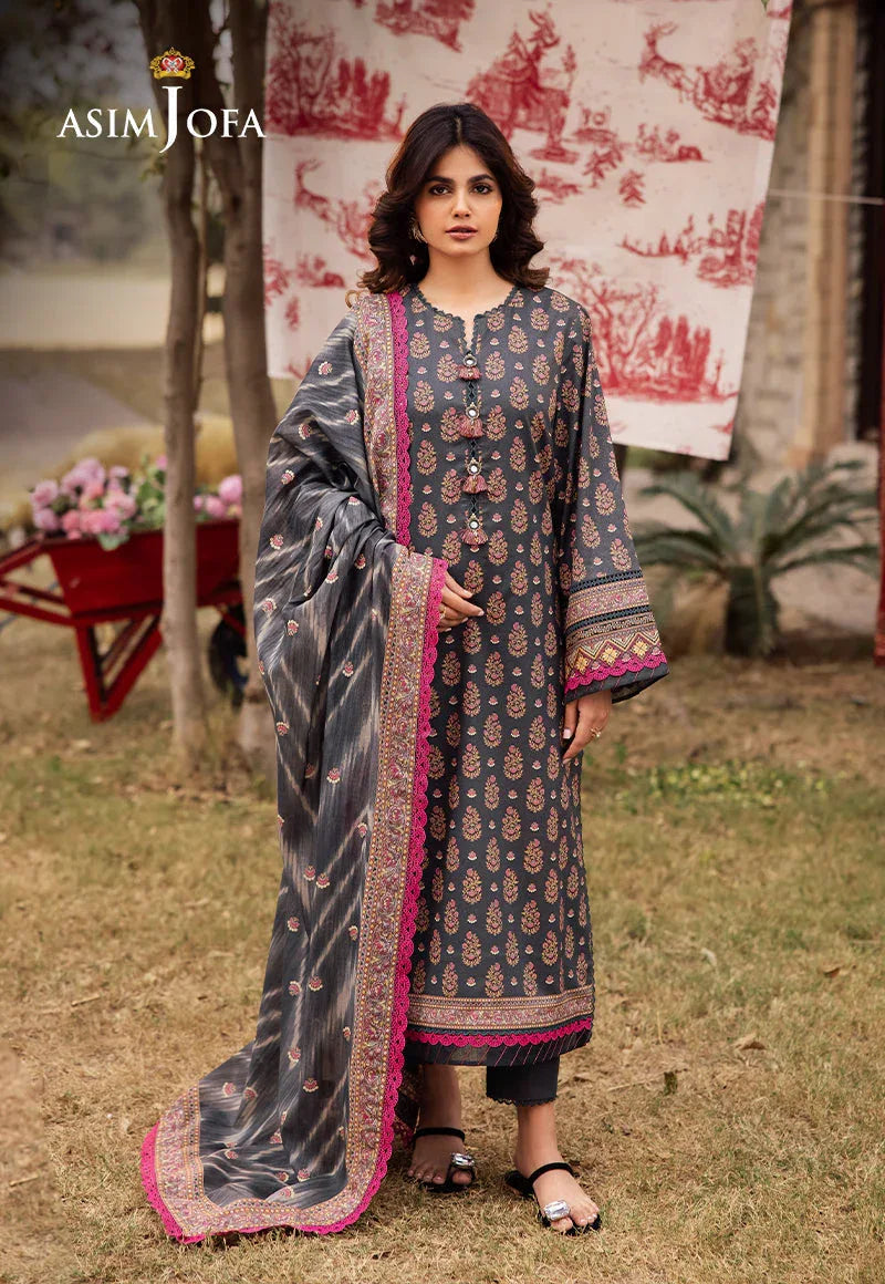 Asim Jofa | Prints Drop 2 | AJUBJ-49 - Aqsa Fabrics