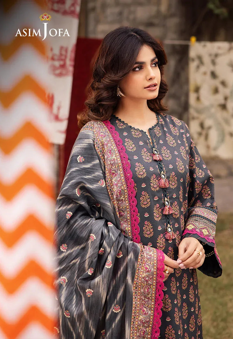 Asim Jofa | Prints Drop 2 | AJUBJ-49 - Aqsa Fabrics