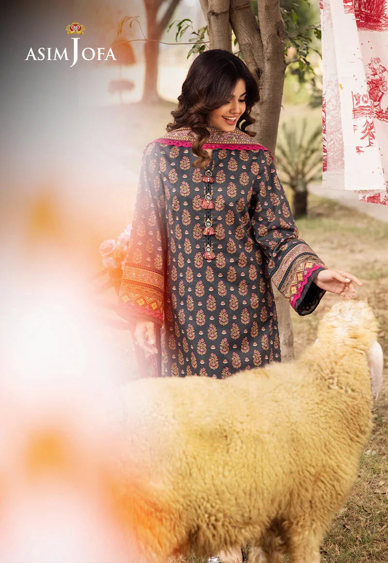 Asim Jofa | Prints Drop 2 | AJUBJ-49 - Aqsa Fabrics