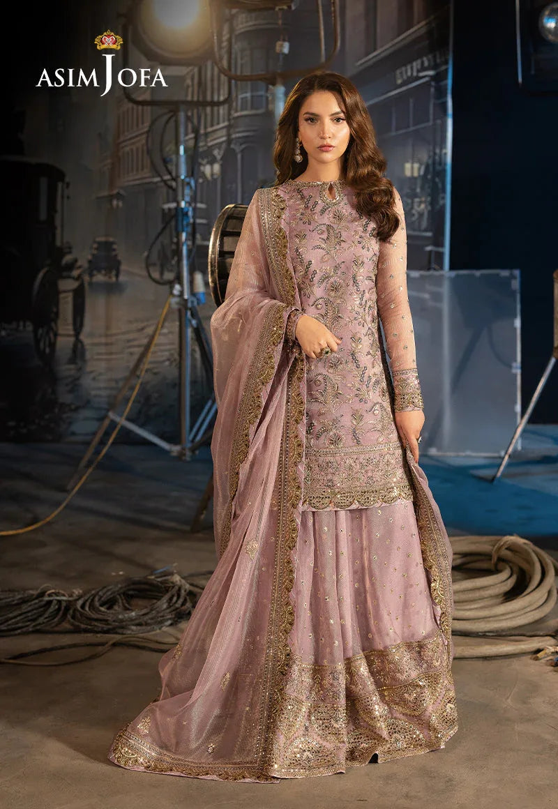 Asim Jofa | Luxury Festive Rejoice | AJLFF-18 - Aqsa Fabrics
