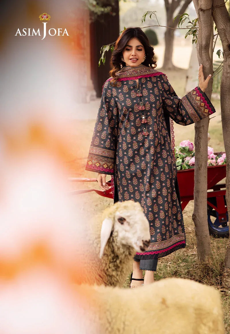 Asim Jofa | Prints Drop 2 | AJUBJ-49 - Aqsa Fabrics