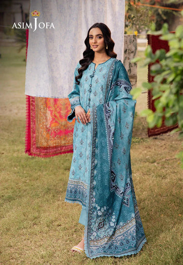 Asim Jofa | Prints Drop 2 | AJUBJ-46 - Aqsa Fabrics
