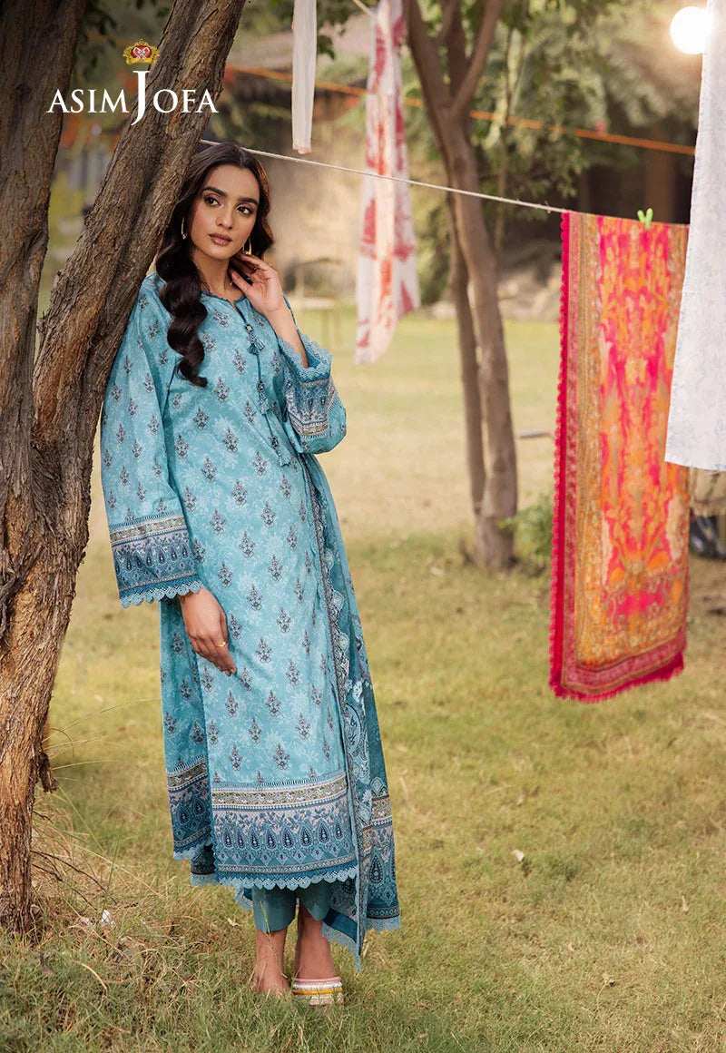 Asim Jofa | Prints Drop 2 | AJUBJ-46 - Aqsa Fabrics