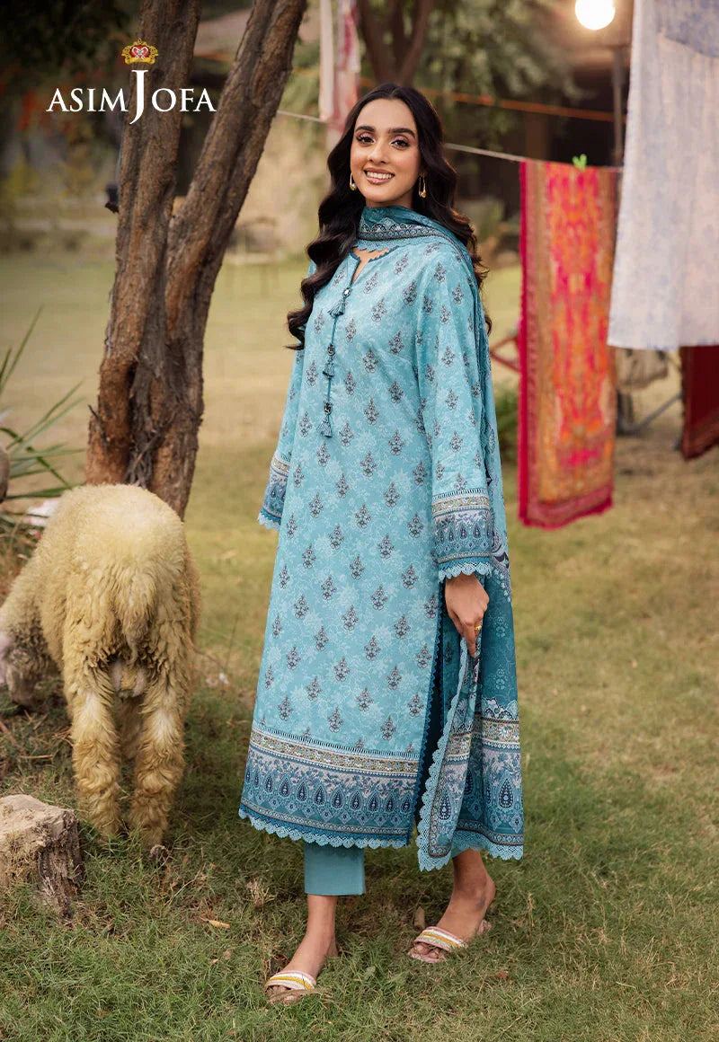 Asim Jofa | Prints Drop 2 | AJUBJ-46 - Aqsa Fabrics