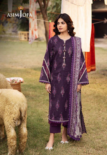 Asim Jofa | Prints Drop 2 | AJUBJ-27 - Aqsa Fabrics