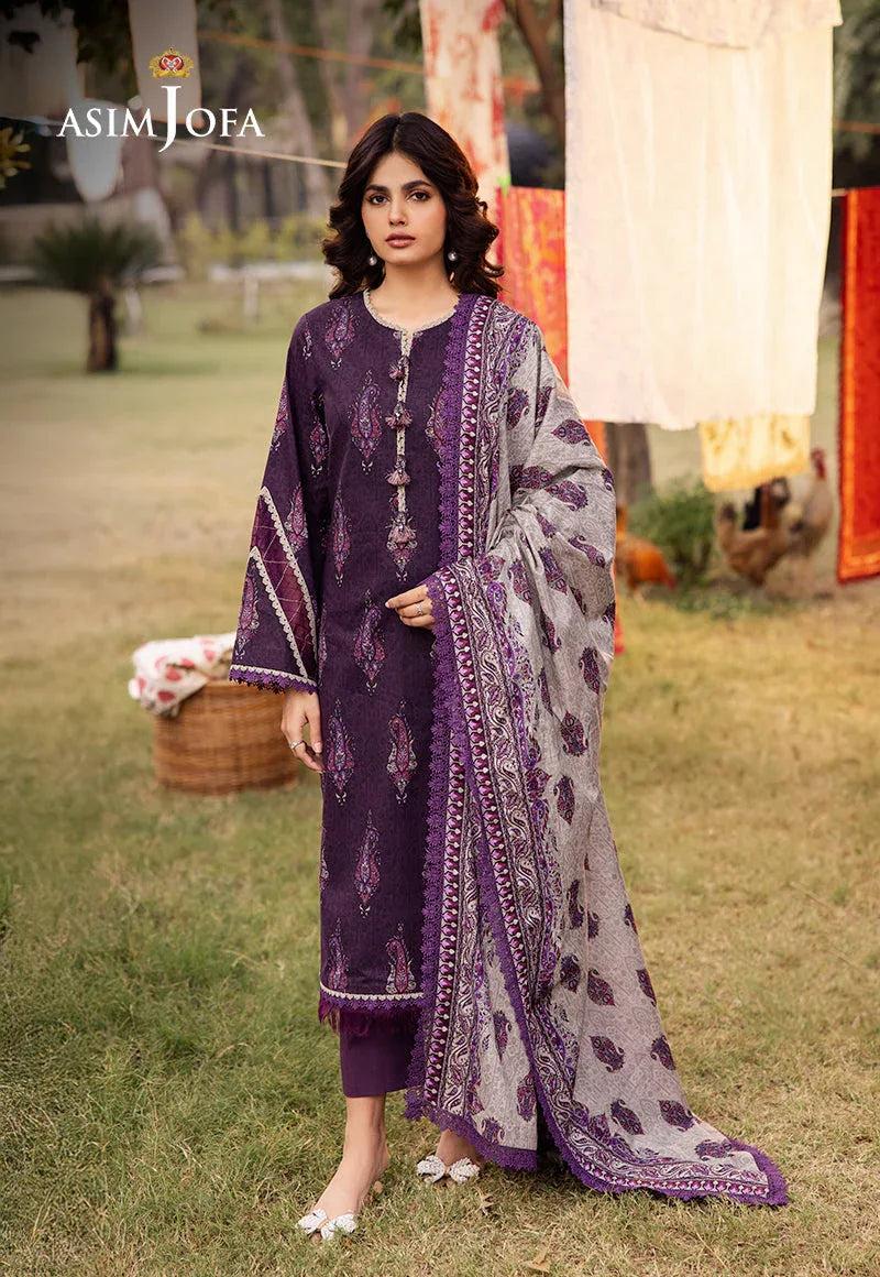 Asim Jofa | Prints Drop 2 | AJUBJ-27 - Aqsa Fabrics