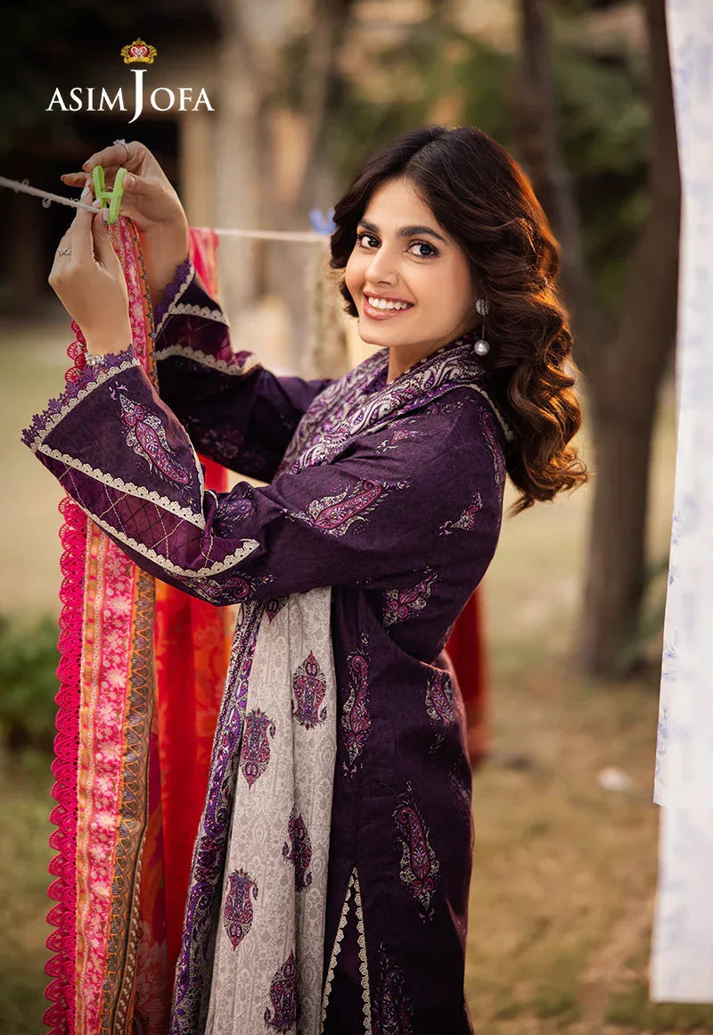 Asim Jofa | Prints Drop 2 | AJUBJ-27 - Aqsa Fabrics