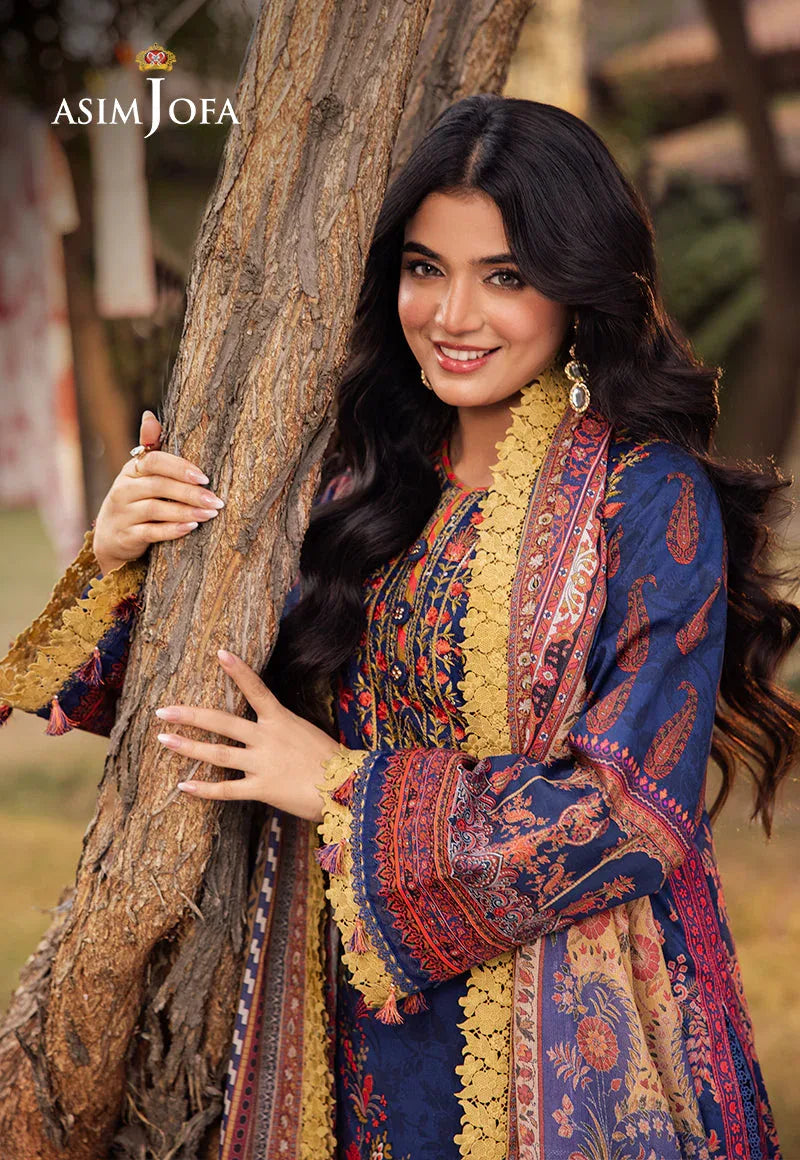 Asim Jofa | Prints Drop 2 | AJUBJ-08 - Aqsa Fabrics