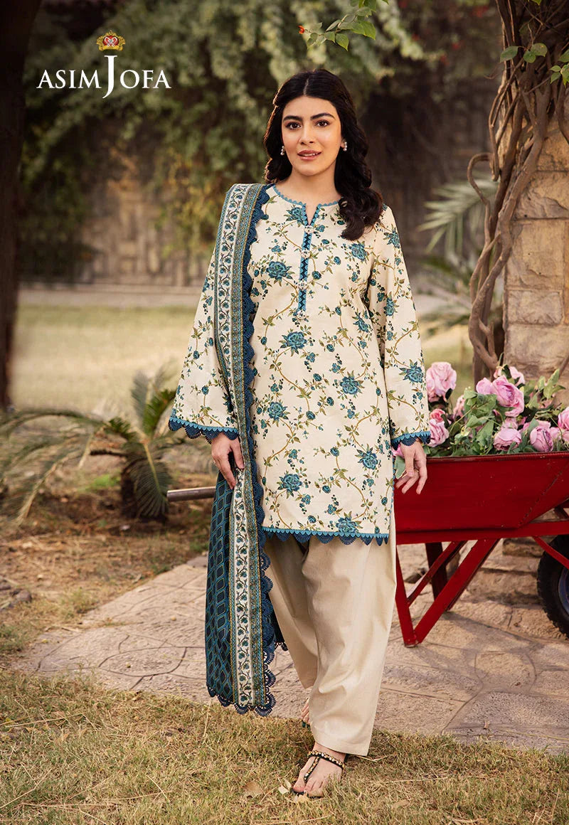 Asim Jofa | Prints Drop 2 | AJUBJ-34 - Aqsa Fabrics