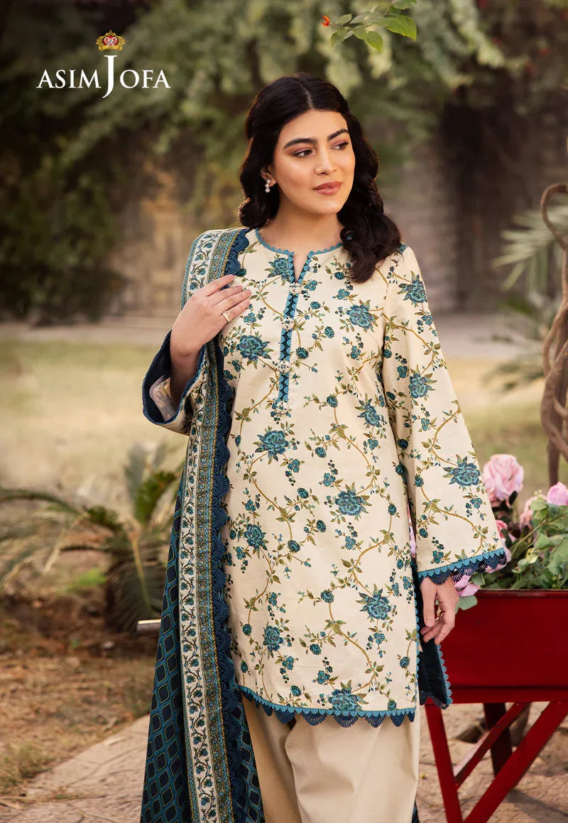 Asim Jofa | Prints Drop 2 | AJUBJ-34 - Aqsa Fabrics