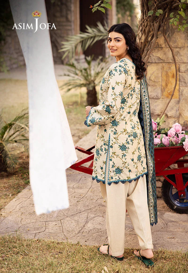 Asim Jofa | Prints Drop 2 | AJUBJ-34 - Aqsa Fabrics