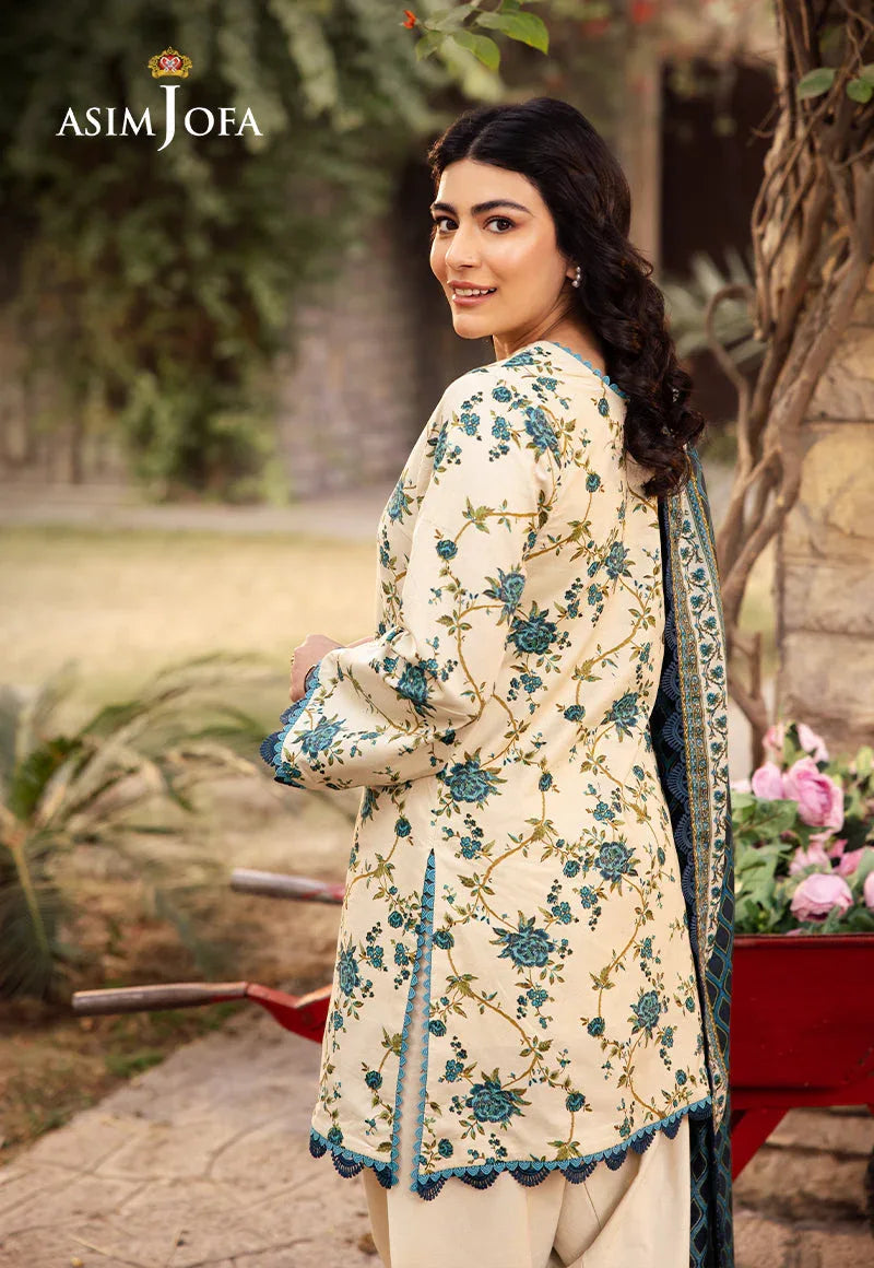 Asim Jofa | Prints Drop 2 | AJUBJ-34 - Aqsa Fabrics