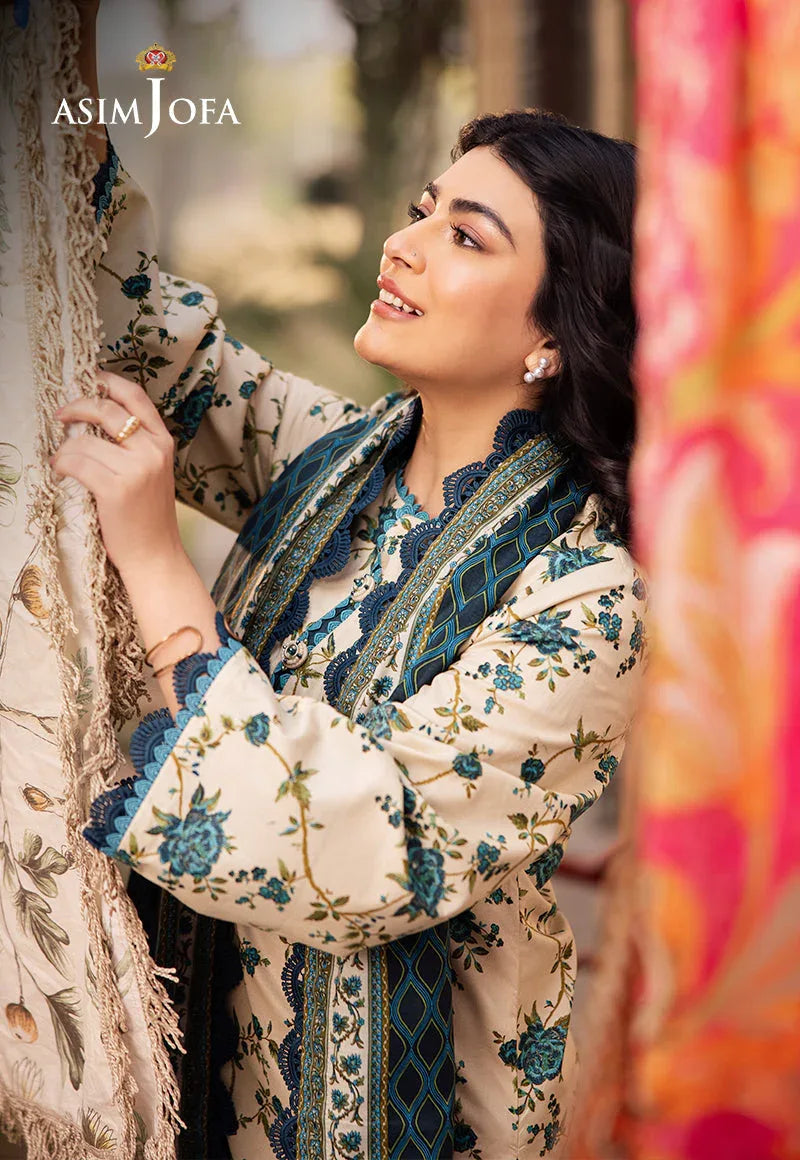 Asim Jofa | Prints Drop 2 | AJUBJ-34 - Aqsa Fabrics